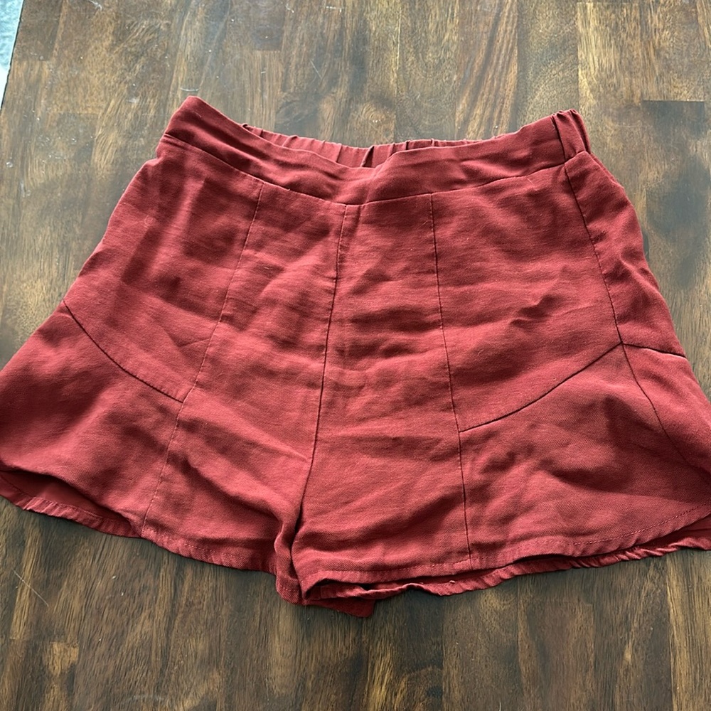 Burnt Orange Shorts